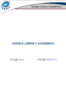 Google Libros y Académico - Portal de Centros de Internet de BILIB