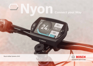 NyonConnect your Way - Bosch eBike Systems