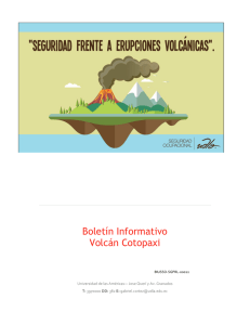 Boletín Informativo Volcán Cotopaxi
