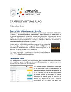 Guía rápida para profesores - Virtual UAQ