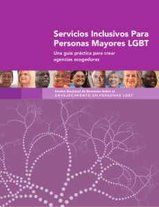Servicios Inclusivos Para Personas Mayores LGBT