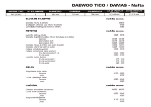 Daewoo Tico - vegarectificaciones.com.ar