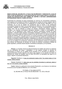 Resolución Traslados Grado Odontologia 2013 _extranjeros_ WEB
