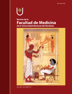 Año 2013 Vol. XXIII Nº 1 - Facultad de Medicina