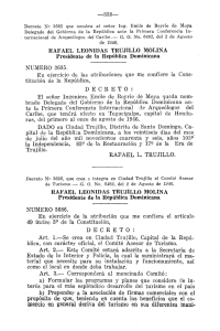Decreto No 3685 del 26 de julio del 1946 que nombra al senor Ing