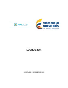 rendicion-cuentas-2014 - Ministerio de Salud y Protección Social