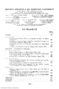 sumario - summa - Universidad Pontificia de Salamanca