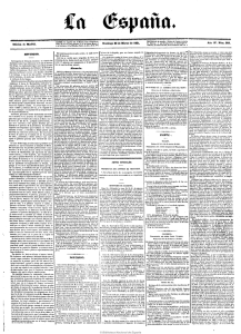 Edición do Madrid. Domingo 23 de Marzo de 1851. Año IV. Núm