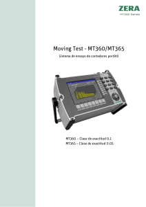 Moving Test - MT360/MT365