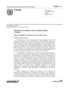 Consejo - International Seabed Authority