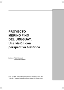 Proyecto Merino Fino del Uruguay