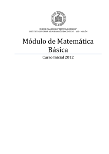 curso introductorio de matemática básica