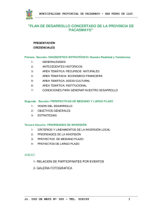 plan de desarrollo concertado de la provincia de pacasmayo