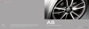 Accesorios Originales Audi: Audi A8