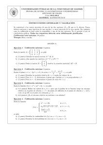 matemáticas ii - Universidad Complutense de Madrid