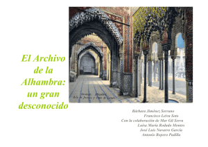 El Archivo de la Alhambra - E