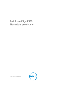 Dell PowerEdge R330 Manual del propietario