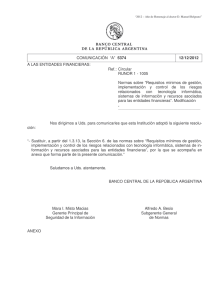 “A” 5374 - del Banco Central de la República Argentina