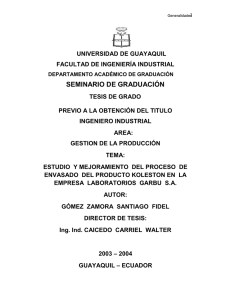 Industrial 3007 - Repositorio Universidad de Guayaquil