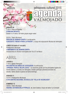 agenda - Ayuntamiento de Valmojado