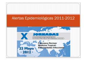 Alertas Epidemiológicas 2011-2012