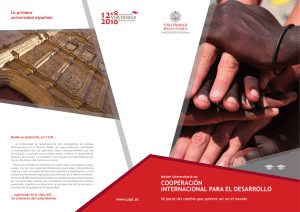 Descargar folleto - Universidad de Salamanca