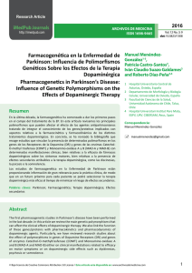 Farmacogenética en la Enfermedad de Parkinson: Influencia de