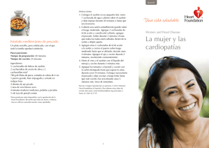 La mujer y las cardiopatías