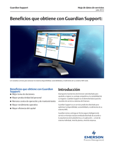 Beneficios que obtiene con Guardian Support