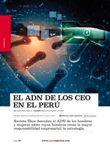 El ADN de los CEO en el Perú