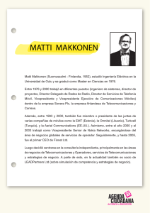 Matti Makkonen - Agenda Ciudadana de Ciencia e Innovación