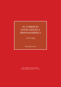 El comercio entre España e Hispanoamérica