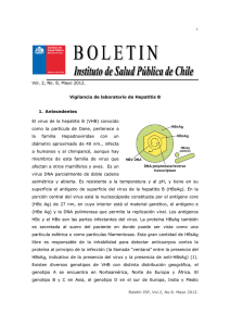 Boletín hepatitis B ISP - Instituto de Salud Pública de Chile