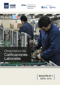 Calificaciones Laborales - Universidad Nacional de Avellaneda