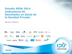 Ponencia D. Manuel Vilches( Director General del IDIS)