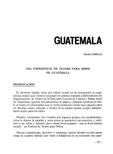 pdf Informe de Guatemala. Una experiencia de teatro para niños de