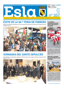Enero-Marzo 2016 - Ayuntamiento de Valencia de Don Juan