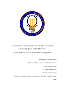 La cuestión de la tortura por parte de los Estados Unidos - e