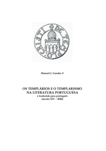 os templários e o templarismo na literatura portuguesa