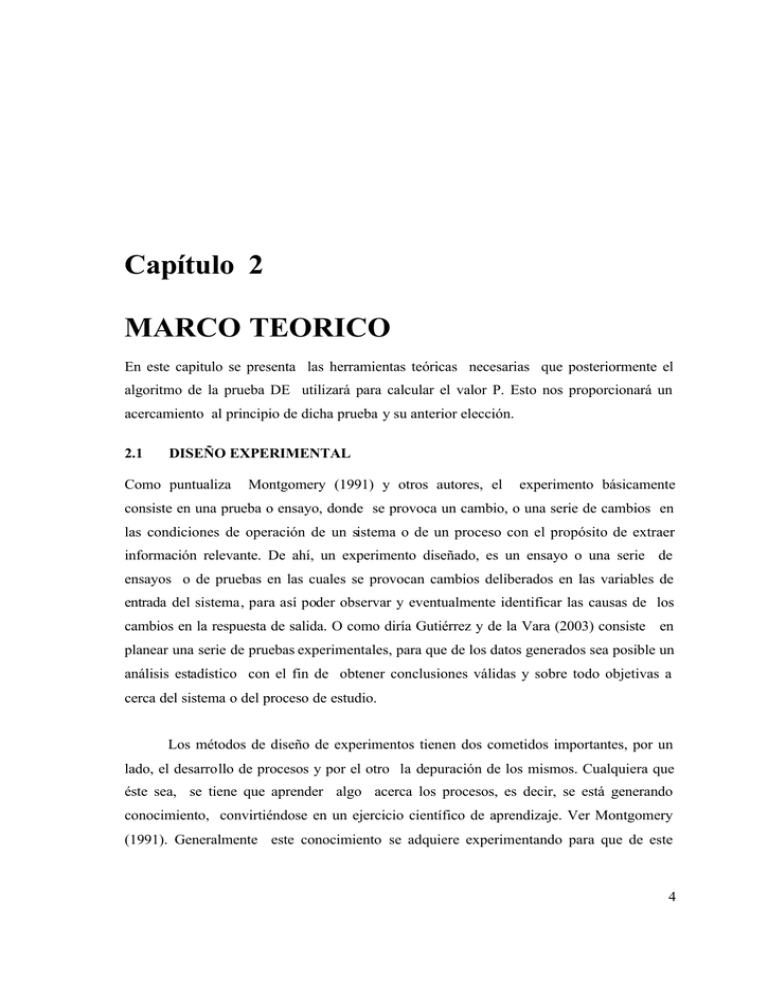 Capítulo 2 MARCO TEORICO