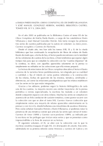 emilia pardo bazán: obras completas, ed. de darío villanueva