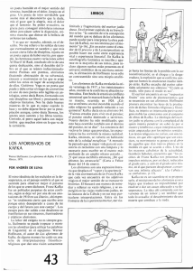 los aforismos de kafka - Revista de la Universidad de México