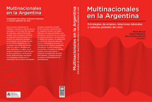 Multinacionales en la Argentina - Ministerio de Trabajo, Empleo y
