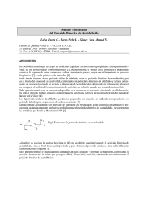 Síntesis Modificada del Peroxido Dimerico de Acetaldheido