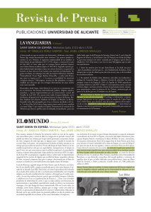 saint-simon en españa. - publicar en la Universidad de Alicante