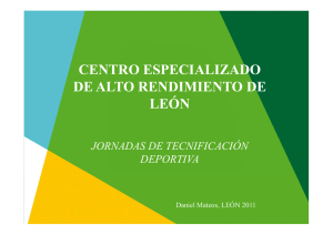 CEARD de León - Consejo Superior de Deportes
