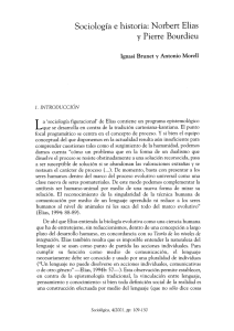 Sociologíe e historia: Norbert Elias y Pierre Bourdieu