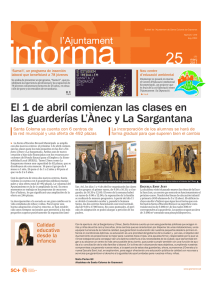 l`Ajuntament informa - Ajuntament de Santa Coloma de Gramenet