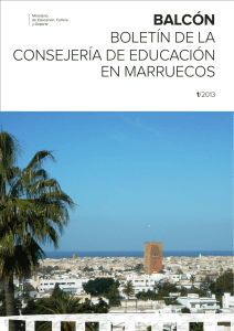 balcón boletín de la consejería de educación en marruecos