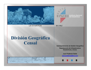 División geográfica censal
